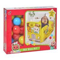 Children's Kids Cocomelon Inflatable JJ's School Bus Ball Pit Toy Set