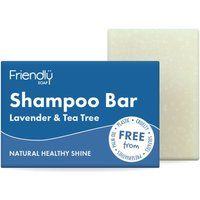Friendly Soap Shampoo Bar Lavender and Tea Tree, 1 Pack (1 x 95 g)