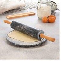 Marble Chopping Board Premium Round Easy Clean Hard-Wearing Speckle Finish Homiu