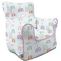 rucomfy Beanbags rucomfy Rainbow Sky Children's Beanbag Chair, Multi