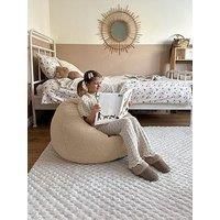 Rucomfy Teddy Fleece Kids Slouchbag Bean Bag