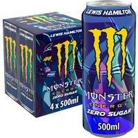 Monster Energy Lewis Hamilton Zero Sugar 4 x 500ml