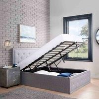 Ottoman Storage Bed Frame Lift Up Bed Frame Crystal Small Double King Mattress