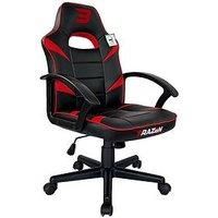 BraZen Valor Mid Back PC Gaming Chair - Red