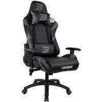 BraZen Venom Esports Elite PC Computer Office Professional Racing Ergonomic Gaming Chair - Grey -for Adults - from Largest British Owned Brand