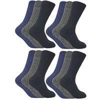 Thermal Boot Hiking Socks for Men | Sock Snob | 12 Pairs Multipack Wool Socks