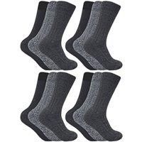 Thermal Boot Hiking Socks for Men | Sock Snob | 12 Pairs Multipack Wool Socks