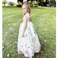 Lilly + Bo Girl's Ariel Flower Girl or Party Dress in Pink | Size: 11-12 Years
