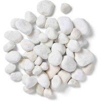 Altico Aurora White Pebbles Bulk Bag, White