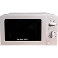 20L Standard White Microwave