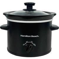 Hamilton Beach /'The Mighty Mini/' 1.8L Black Slow Cooker