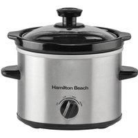 Hamilton Beach /'The Comfort Cook/' 3.5L Silver Slow Cooker