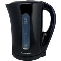 Hamilton Beach Essential 1.7L Plastic Kettle Black