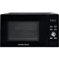 Hamilton Beach 30L Family Microwave, Digital Controls, 8 Pre-Set Programs, 5 Power Levels, Large Capacity, Defrost Function, Child Lock, 950W - HB30FUXP04, Black