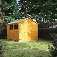 Power Apex Shed 10' x 8' - Double Doors