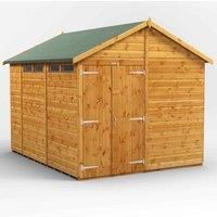 Power Apex Security Shed 10' x 8' - Double Doors