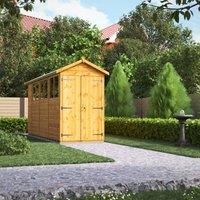 Power Apex Shed 14' x 4' Double Door