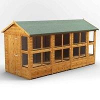 Power Apex Potting Shed 14' x 6'