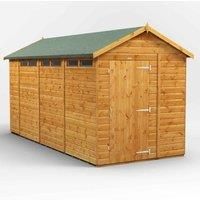 Power Apex Security Shed 14' x 6'