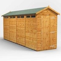 Power Apex Security Shed 16' x 4'