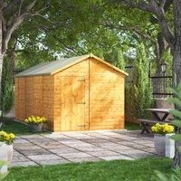 Power Windowless Apex Shed 18' x 8'