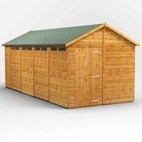 Power Apex Security Shed 18' x 8'
