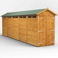 Power Apex Security Shed 20' x 4'
