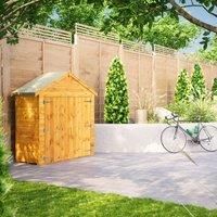 Power Apex Bike Shed 2' x 6'