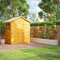 Power Apex Shed 4' x 6' Double Door