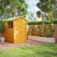 Power Apex Shed 6' x 4' Double Door