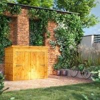 Power Pent Bike Shed 6' x 4'