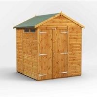 Power Apex Security Shed 6' x 6' - Double Doors