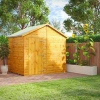 Power Windowless Apex Shed 6' x 8'