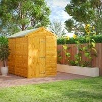 Power Windowless Apex Shed 7' x 5'