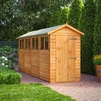 Power Overlap Apex Shed 16' x 4'