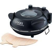 Pizza Oven Electric Authentic Stone Baked Pizza 30cm 12" Tabletop Home Kitchen