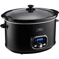 8L Digital Slow Cooker & Glass Lid, 2 Heat Settings Including Delay & Keep Warm Function by Cooks Professional… (8L)