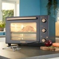 Cooks Professional 34L Countertop Mini Oven- Black and Copper