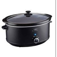 Cooks Professional Slow Cooker | Slow Cookers with Glass Lid & 2 Heat Settings | Including Keep Warm Function | One Pot Cooker for Large Family | 6.5 Litres