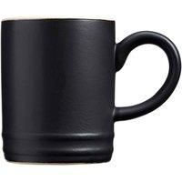 Cooks Professional 4 Piece Espresso Cup Set | Made from Durable Stoneware | Black