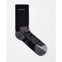 Hilly, Marathon Fresh, Anti Odour - Crew - Min Cushioning, Black/Grey, XL