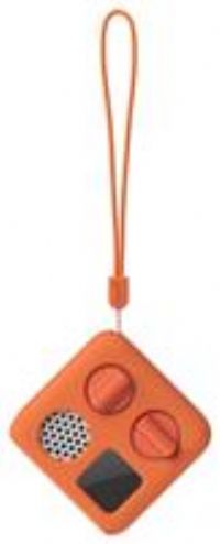 Yoto Mini Adventure Jacket in Fruit Punch (Orange) with Matching Wrist Lanyard – Accessory for Kids Yoto Mini Audio Player, Anti-Slip Silicone Skin Cover, Fitted Protective Sleeve Case