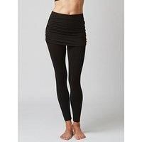 Medium Compression Gathered Skirt Leggings
