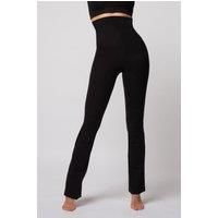 Extra Strong Compression High Waisted Slim-fit Bootcut Black