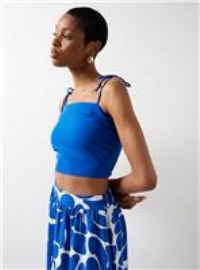 For All The Love Linen Tie Shoulder Coord Cami 16
