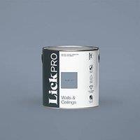 LickPro Matt Blue 17 Emulsion Paint 2.5Ltr (343JY)