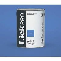 LickPro Matt Blue 19 Emulsion Paint 5Ltr (687JY)