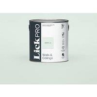 LickPro Matt Green 11 Emulsion Paint 2.5Ltr (779JX)