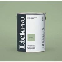 LickPro Eggshell Green 14 Emulsion Paint 5Ltr (106KF)