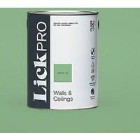 LickPro Eggshell Green 16 Emulsion Paint 5Ltr (517JY)
